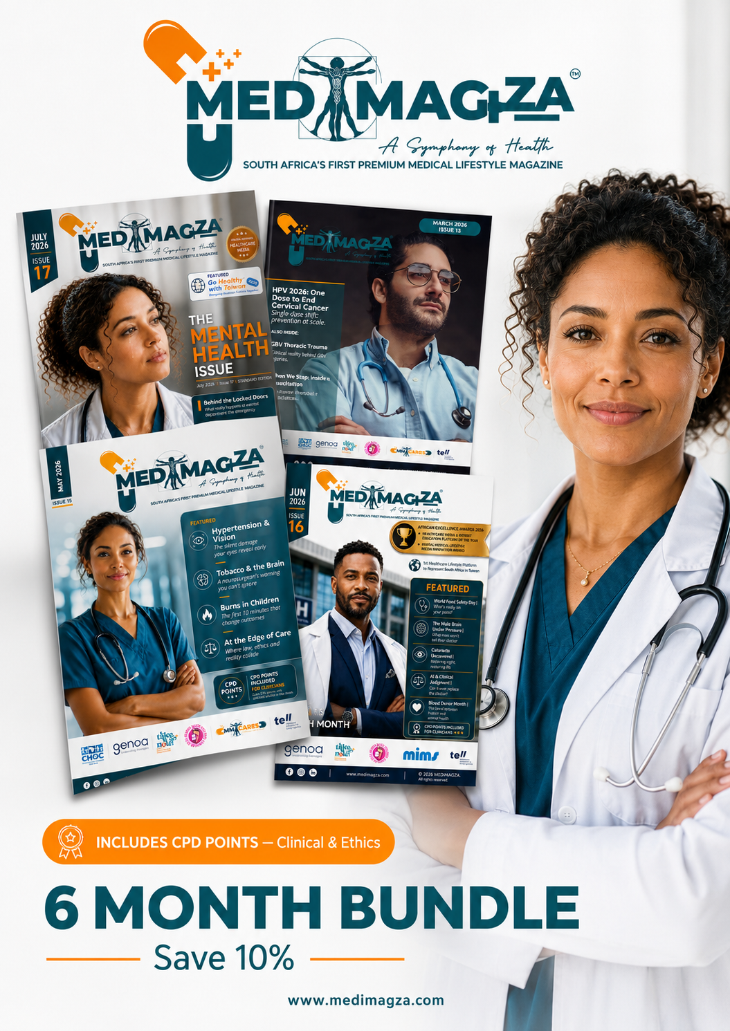 6 Bundle CPD Subscription (SAVE 10%)