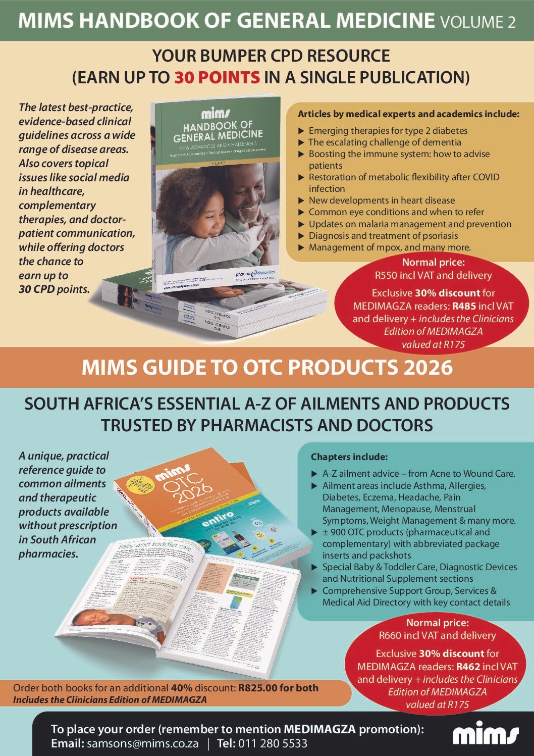 MIMS Handbook of General Medicine Vol. 2 + MEDIMAGZA Issue