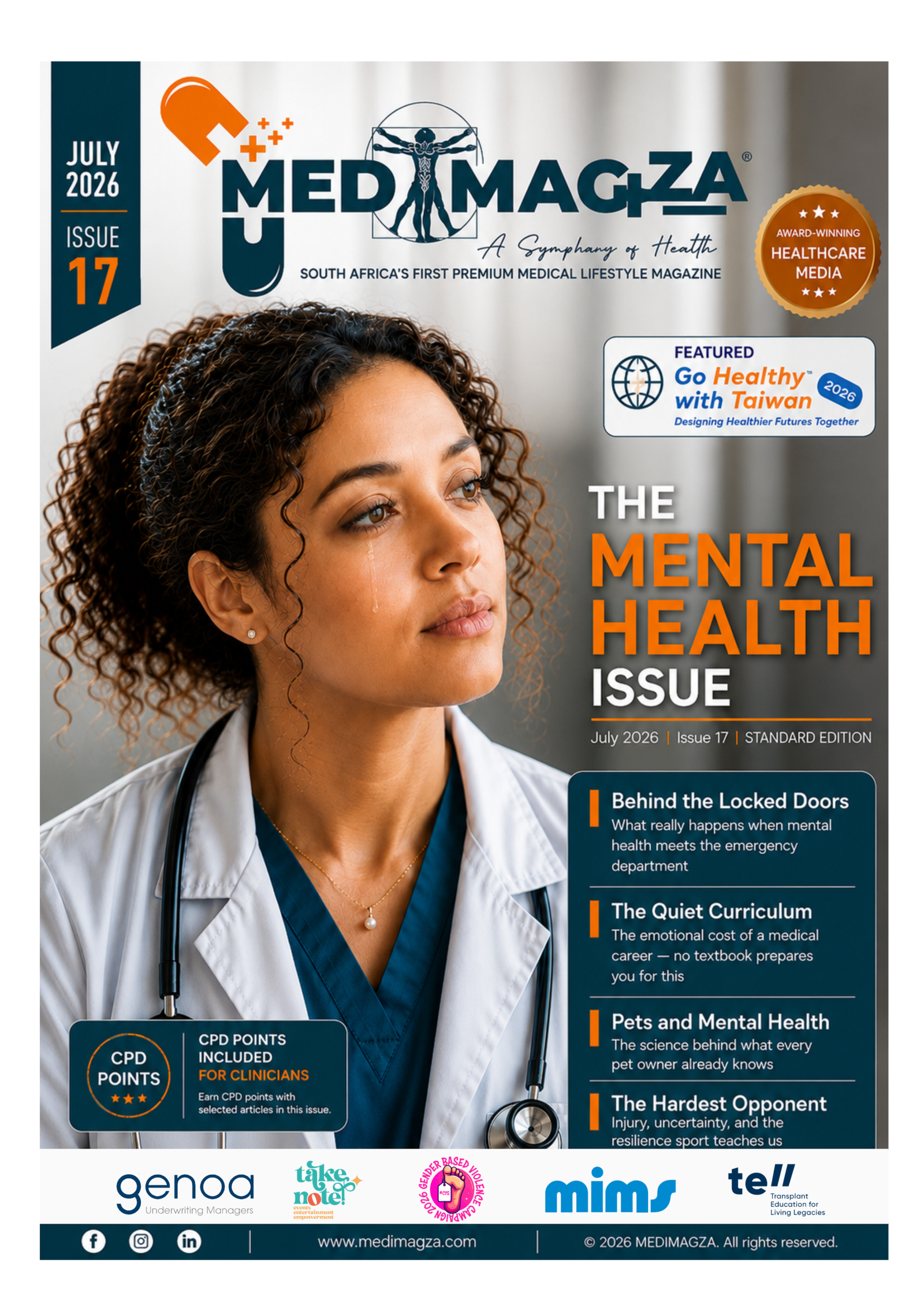 MEDIMAGZA July 2026 Issue 17 Standard Edition cover