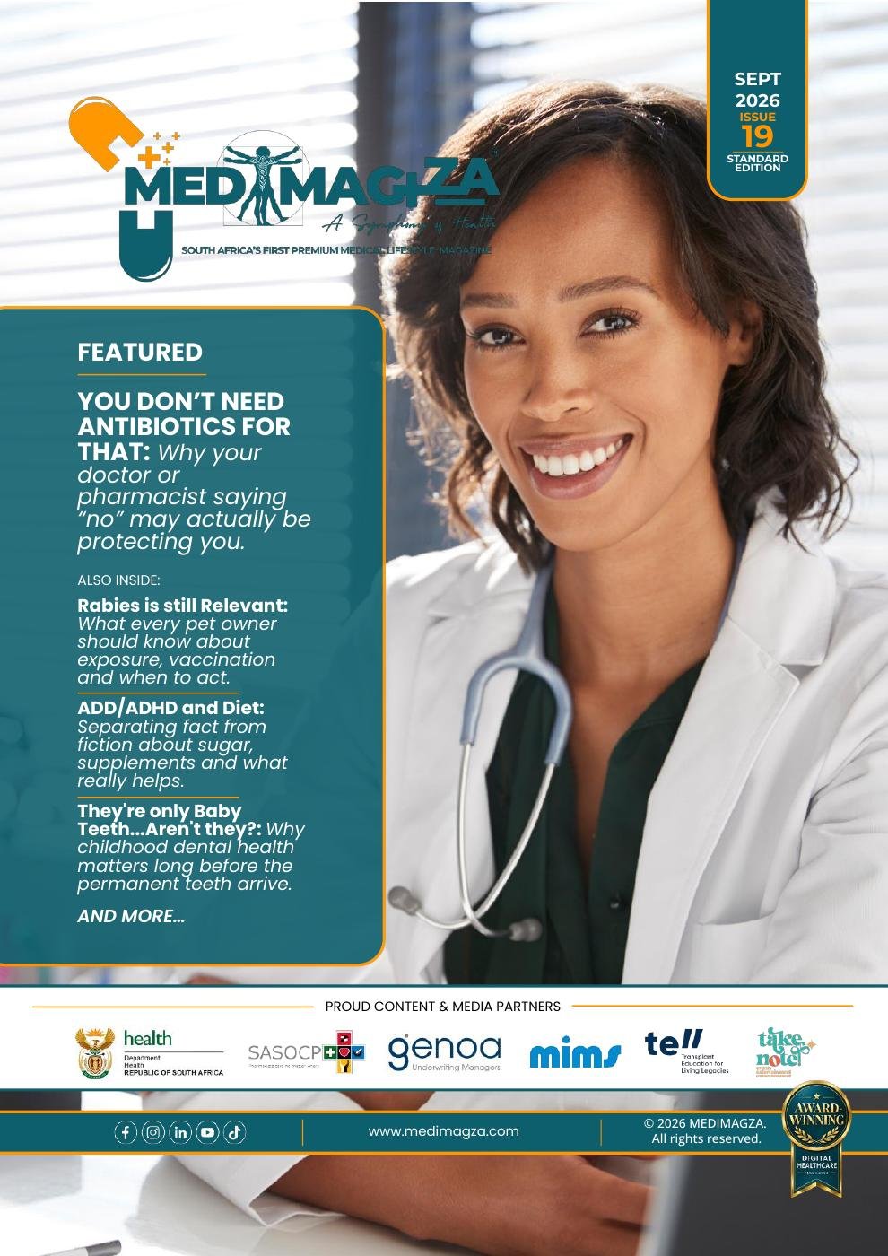 MEDIMAGZA September 2026 Standard Edition cover